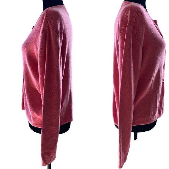 Talbots Vintage 1980’s Full Button Cardigan Sweater - Picture 3 of 11